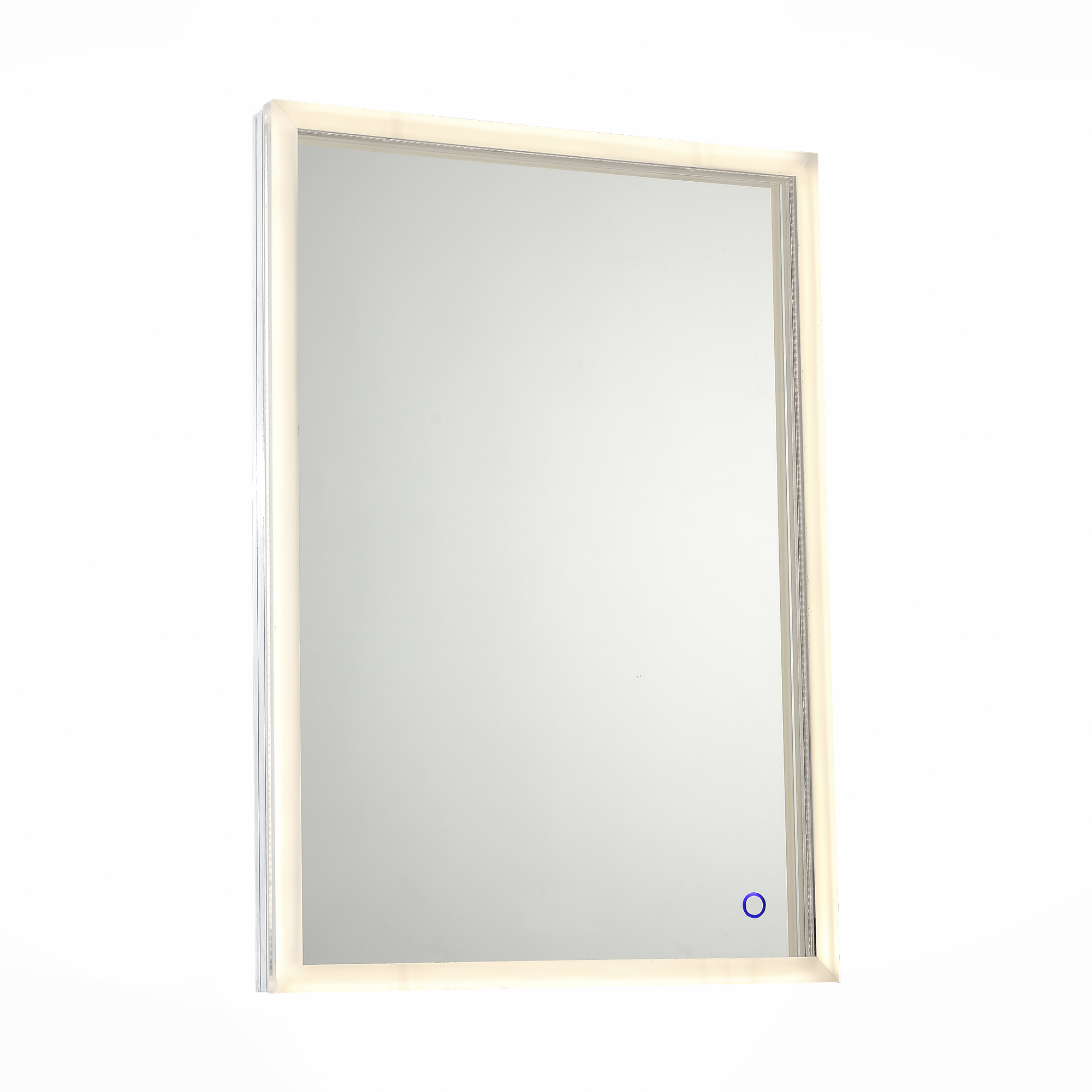 SL486.101.01 Зеркало с подсветкой, Specchio, серебристый + белый, LED 4500K 1*30W