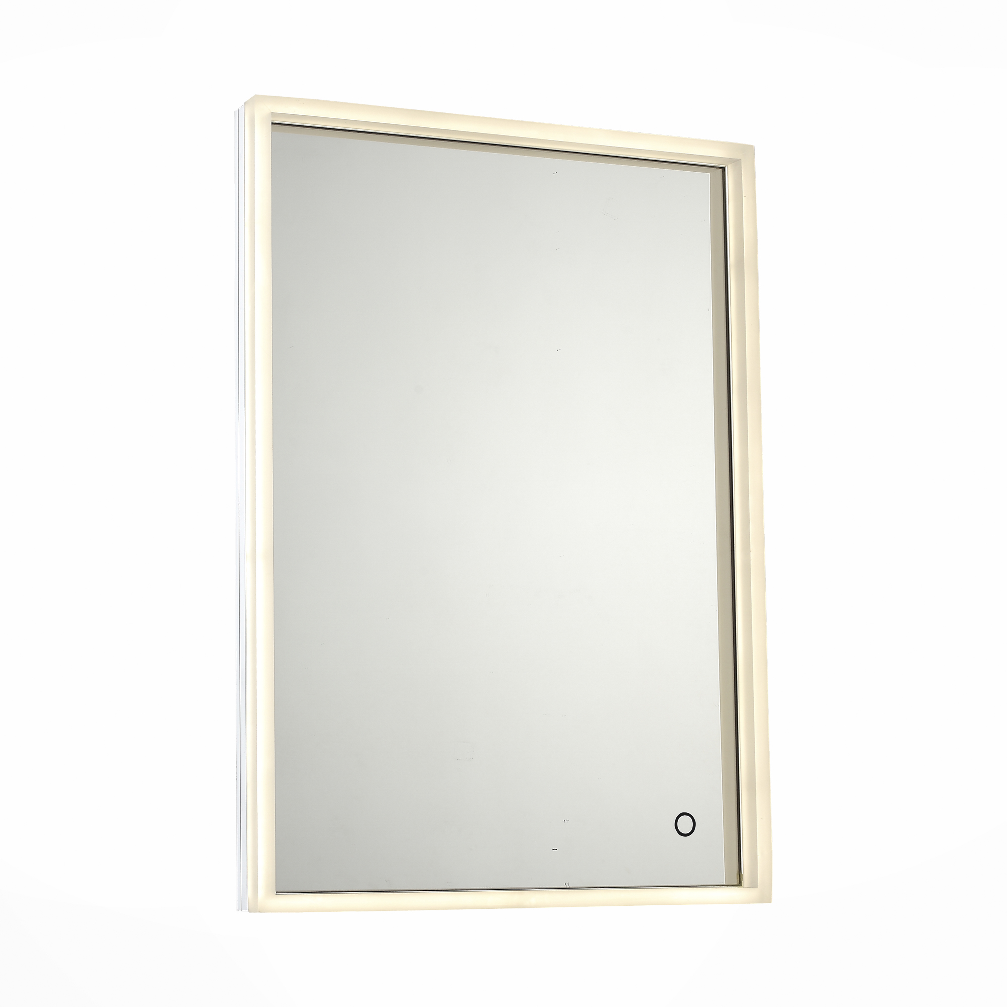 SL487.101.01 Зеркало с подсветкой, Specchio, серебристый + белый, LED 4500K 1*30W