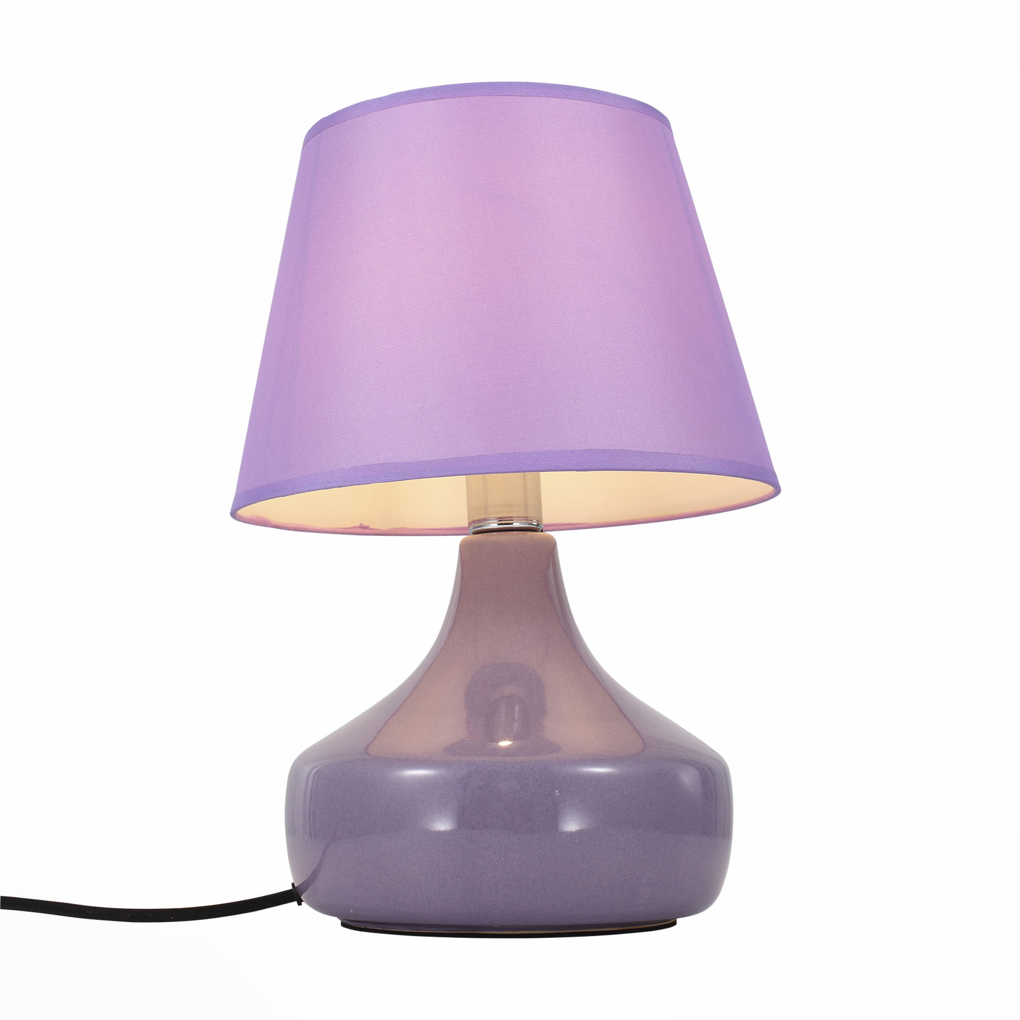 SL969.904.01 Настольная лампа ST-Luce Пурпурный/Пурпурный E14 1*40W (из 2-х коробок)