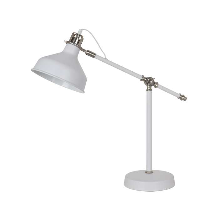 Настольная лампа Odeon Light Lurdi 3331/1T Белый, никель