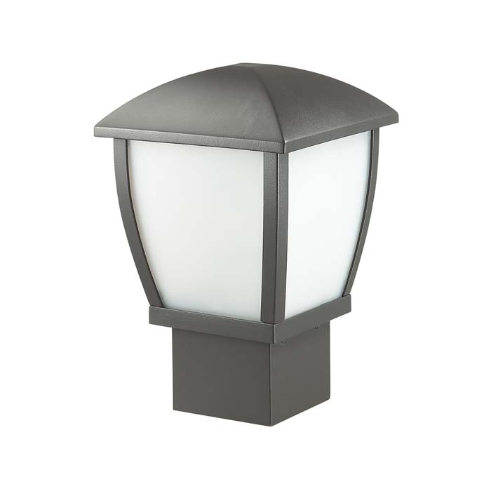 Светильник на столб Odeon Light Tako 4051/1B Матовый белый/Темно-серый