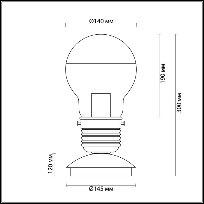 Настольная лампа Odeon Light Telsu 3351/1T Никель