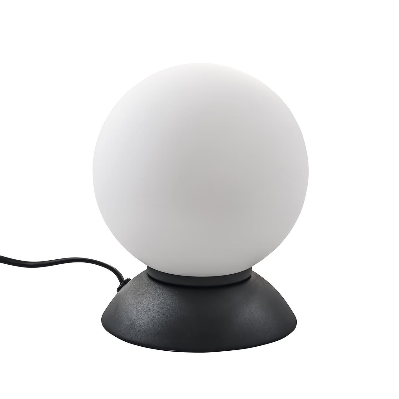 Настольная лампа Lightstar 813917 Матовый белый/Черный